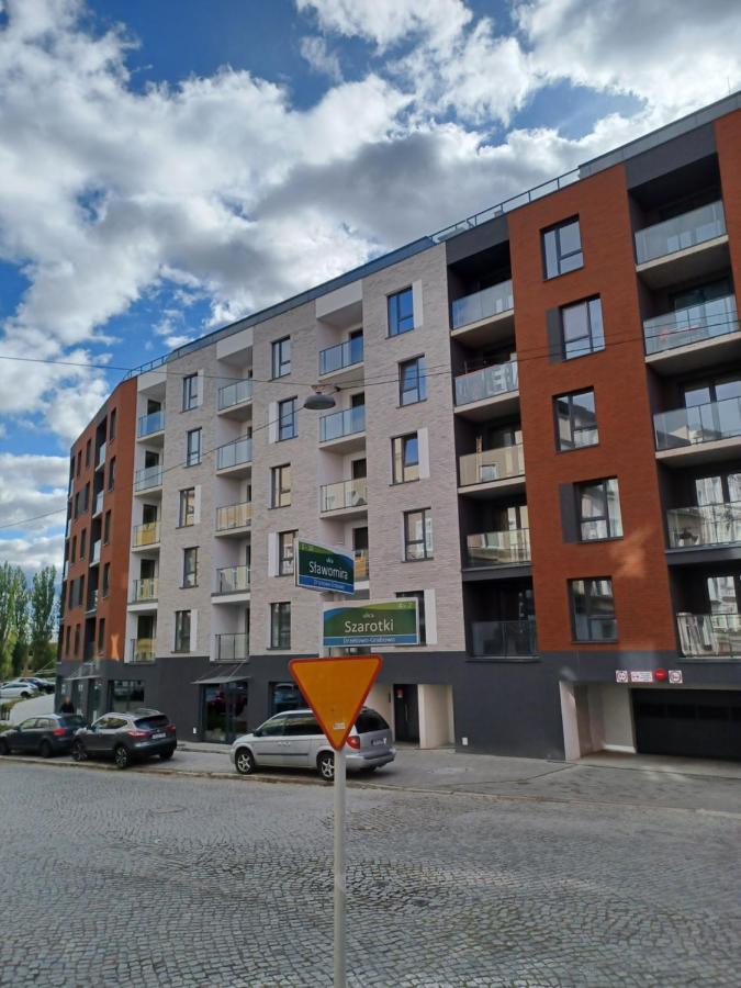 Centrum Apartament Z Parkingiem Szczecin Dış mekan fotoğraf